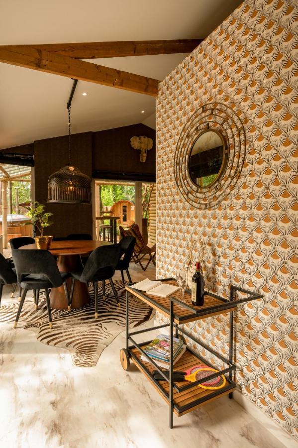 Zen-Bungalow No 4 Met Sauna En Hottub Rheezerveen Ngoại thất bức ảnh